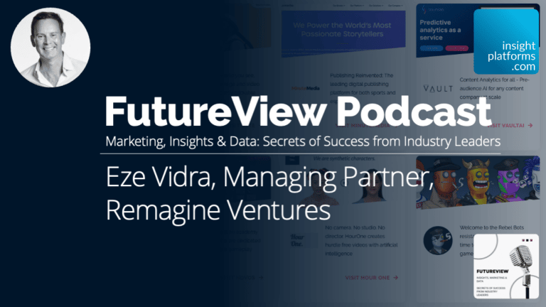 FutureView Podcast Featured Image Insight Platforms Eze Vidra Remagine Ventures