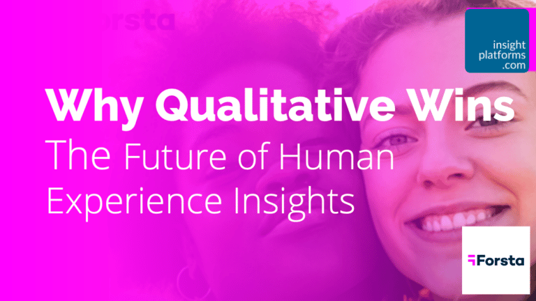 Why Qualitative Wins Ebook Featured image - Insight Platforms
